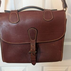 Holland Sport Leather Messenger Bag